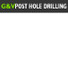 G & V Post Hole Drilling - Darwin Builders 0